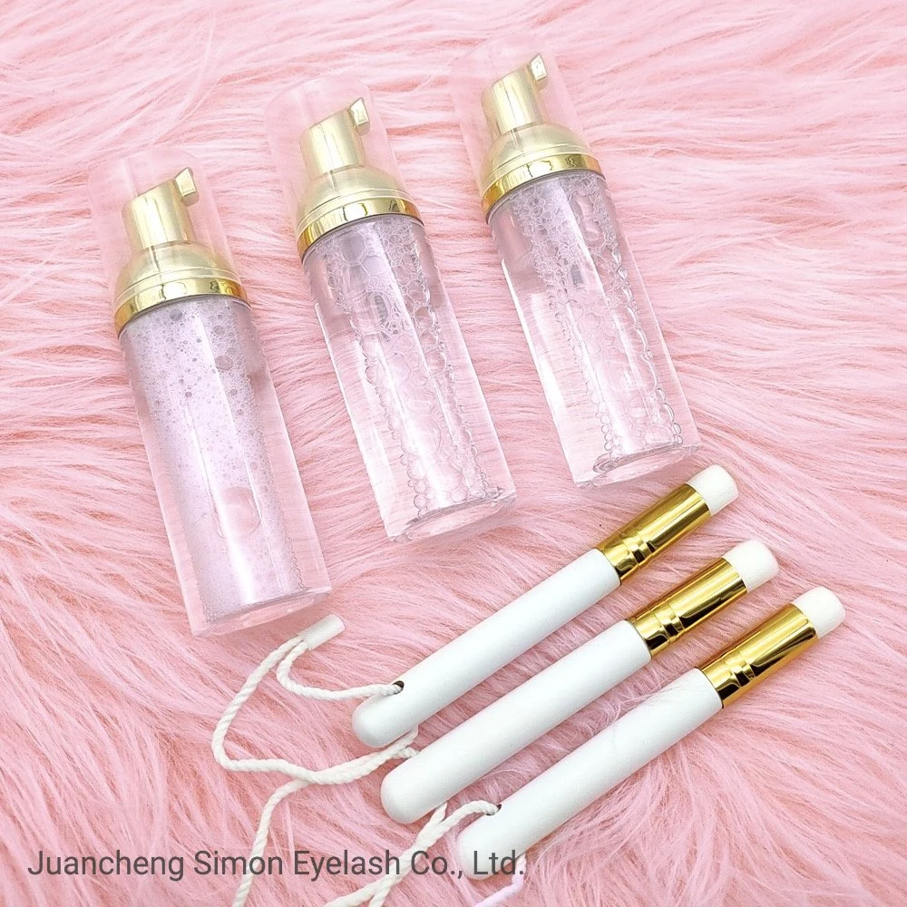 OEM Private Label Natural Oil Free Eyelash Foam Eyelash Extension Lash Foam Shampoo Cleanser