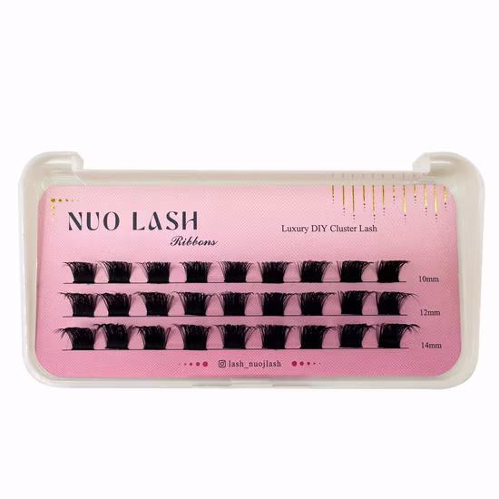 Hot Selling Private Label 3D Wispy Eyelash Fake Mink Eyelashes Supplier Thin Full Strip Lashes Clear Band Faux Mink Lash