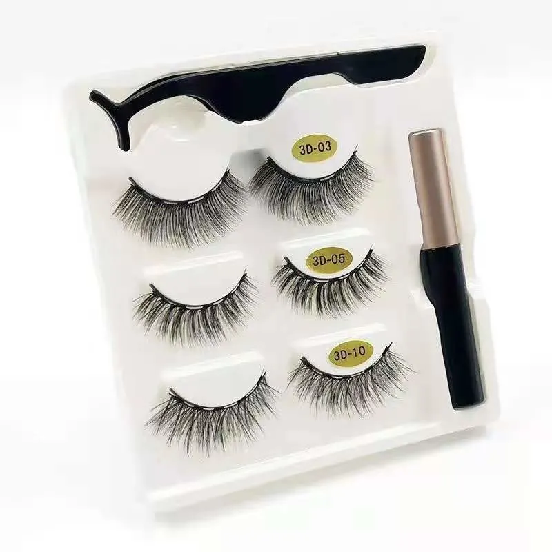 Worldbeauty Eyelashes Invisible Strip Eyelash 3D Faux Mink Bandless Wholesale Lashes Private Label