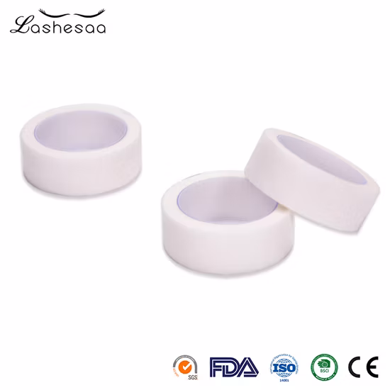 Extensión de pestañas Micropore Transpirable Cinta Lash Cinta adhesiva Pegamento Herramientas