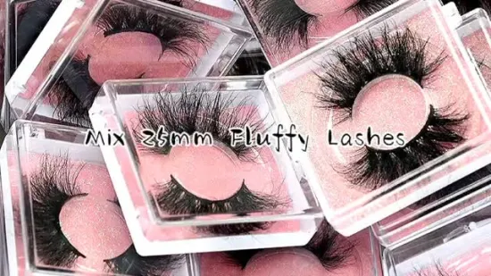 Colección Glam Lashes Full Strip Mink Lash Remi Lashes Real Lash Factory