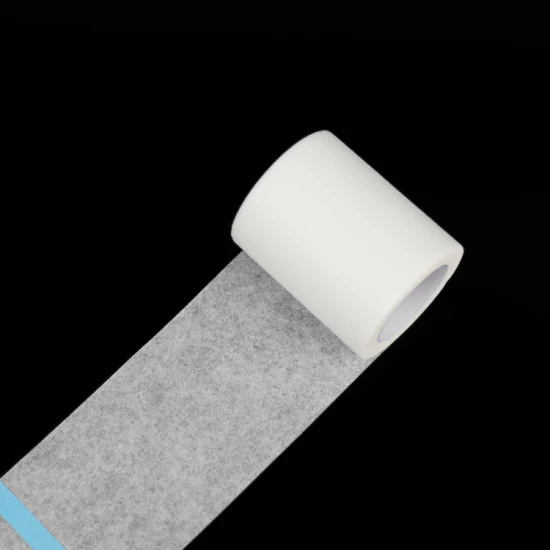 Fabricante de almohadillas de ojos azules resistentes sensibles a la cinta de pestañas de gel de silicona médica no tejida