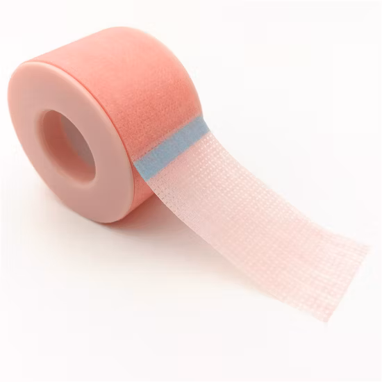 Cinta rosada adhesiva de papel de latigazo del silicón médico profesional del proveedor de la fábrica para la pestaña